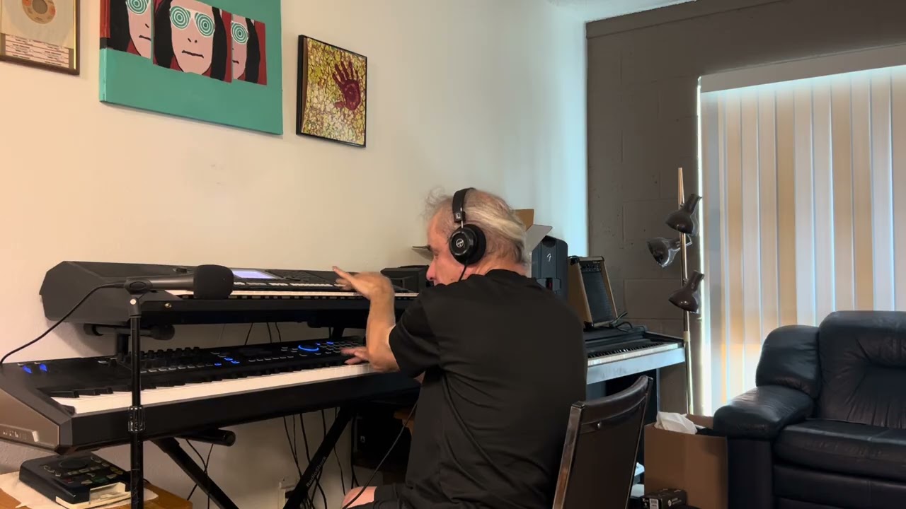 Playing On Keyboards with my own Tracs, Tangerine Dream, Alexander Square