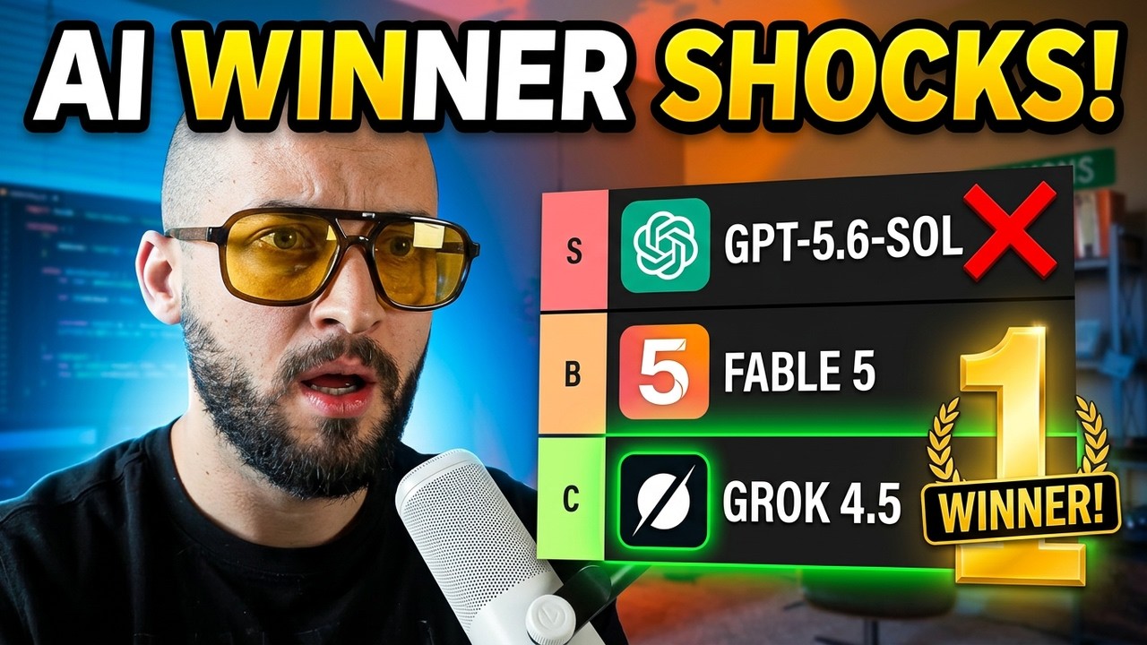 Grok 4.5 от Илона Маска уничтожил Fable 5 и GPT-5.6 Sol в тестах