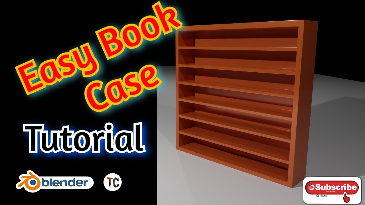 Делаем книжный шкаф в блендере. Быстрый и простой урок, как сделать книжную полку в блендере. Вот...