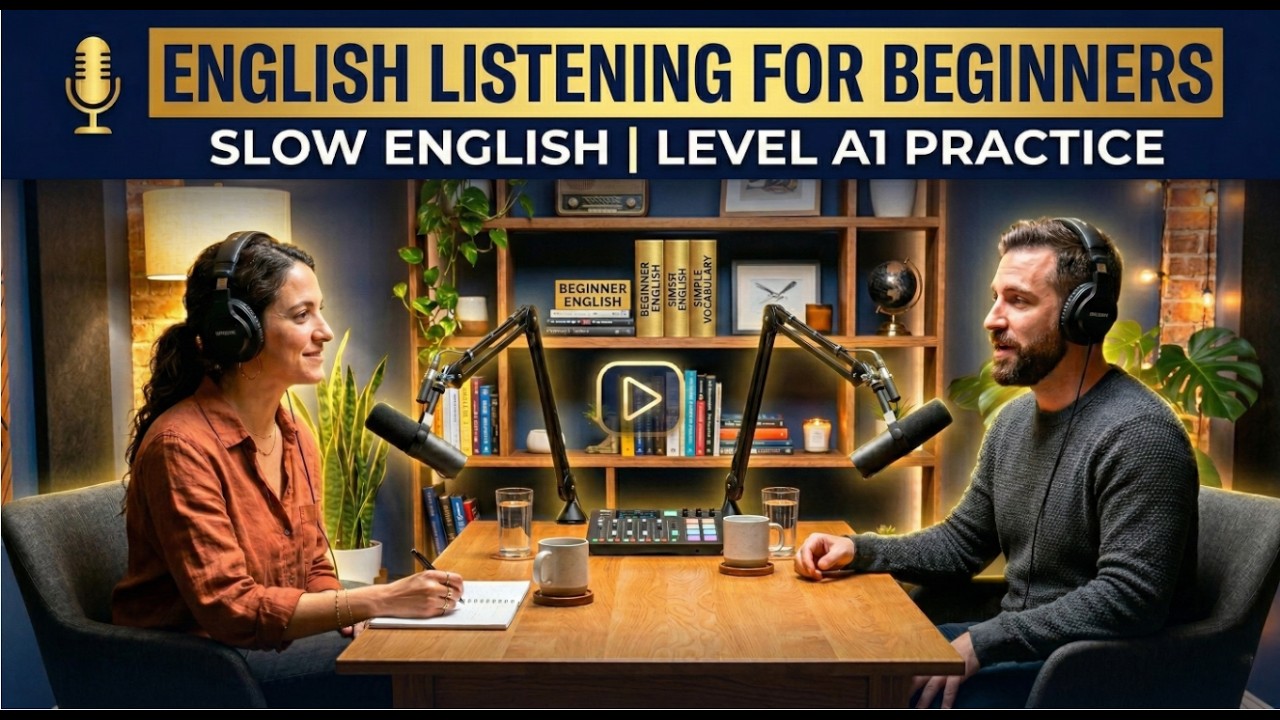 A1 English Listening: Family English Dialogue
