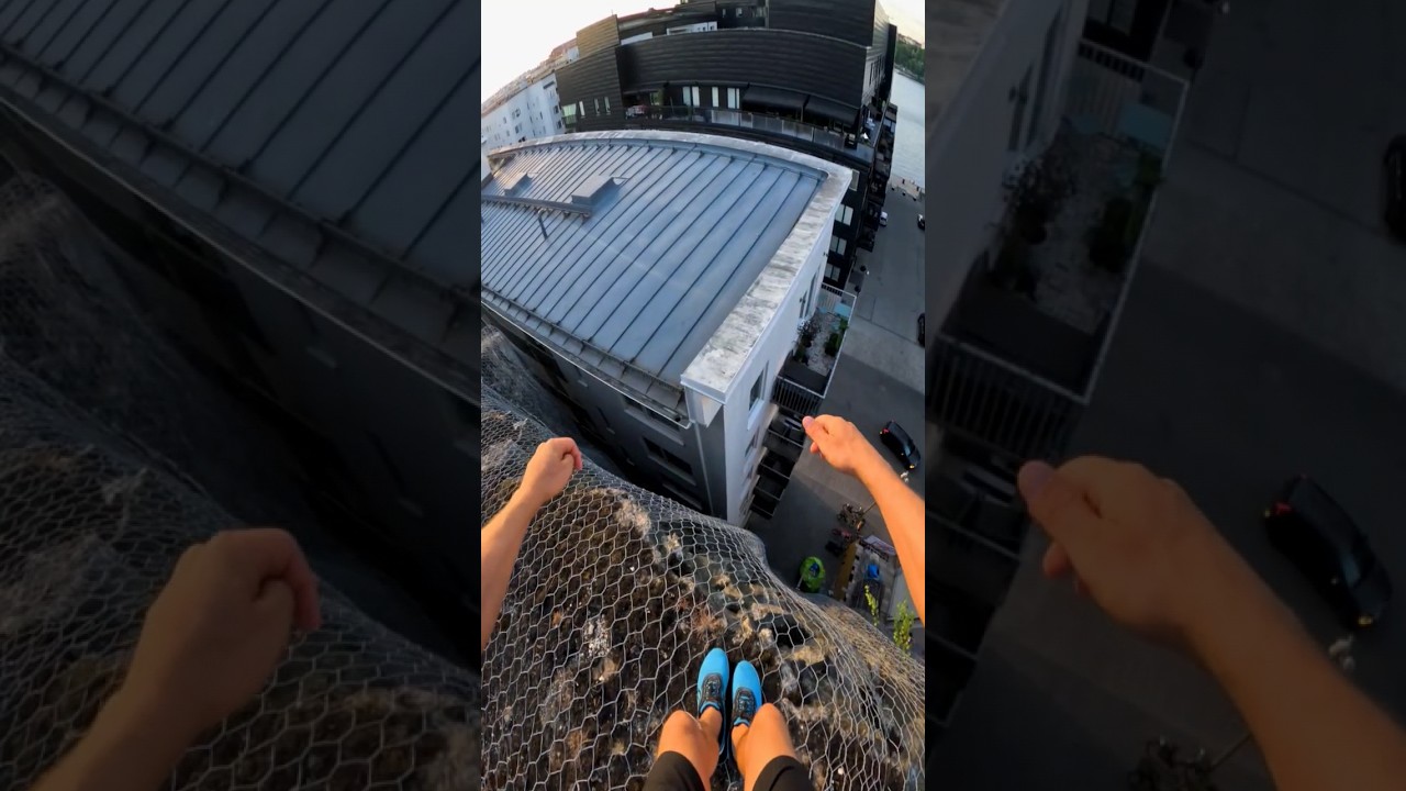 Parkour Roofgap gone Wrong