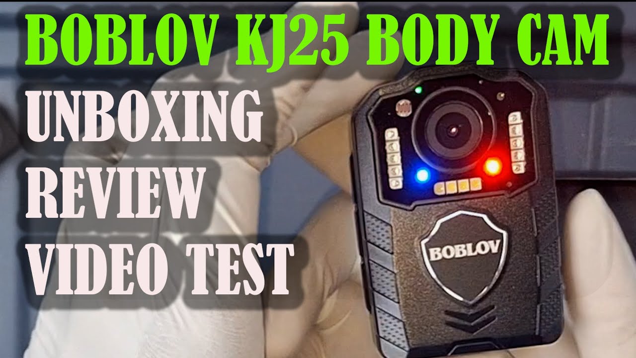 BOBLOV KJ25 / LOSFOM L01 1296P BODY CAM UNBOXING, REVIEW, TEST FOOTAGE