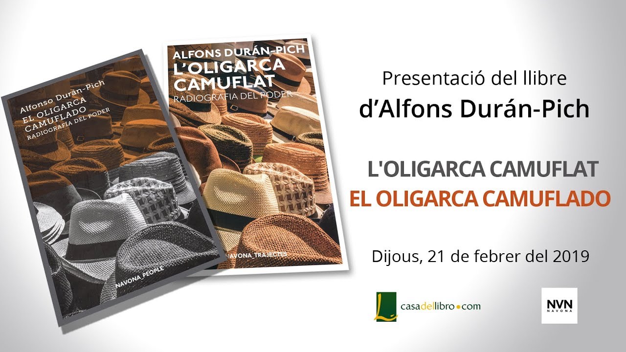 PRESENTACIÓ DEL LLIBRE: 