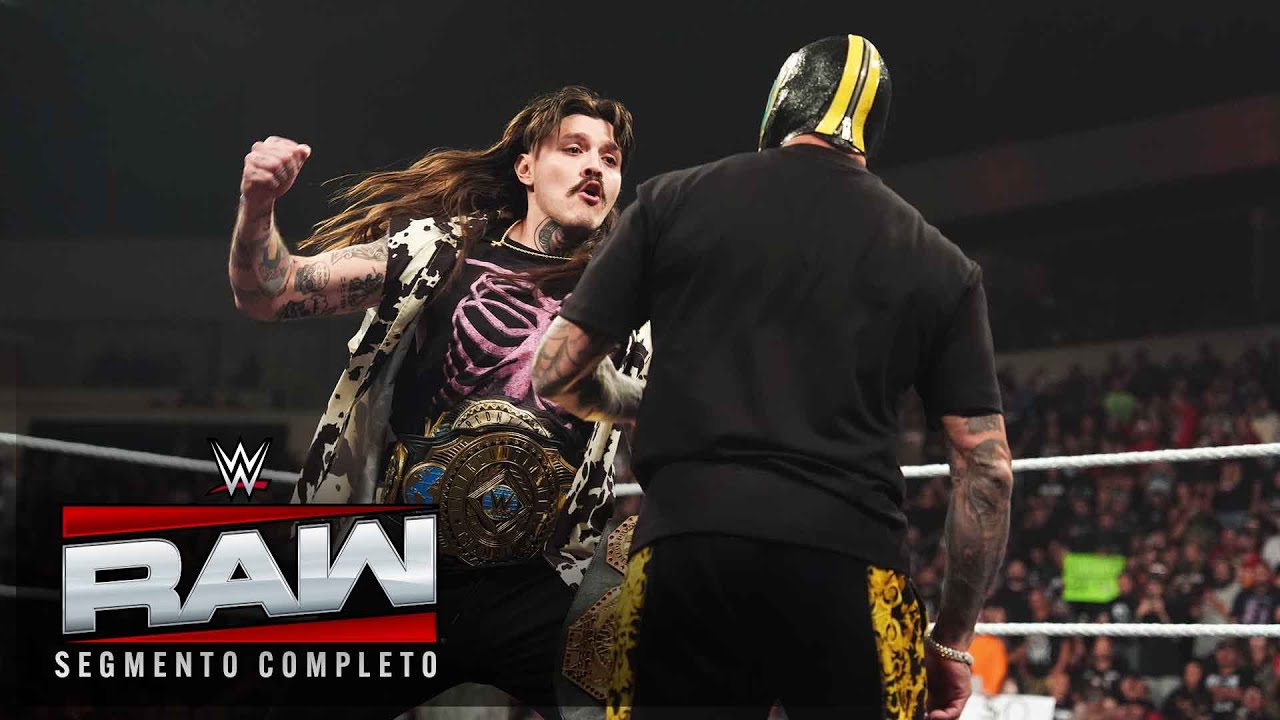 Rey Mysterio inicia una pelea con Dominik Mysterio: Raw highlights, 3 de Nov. 2025