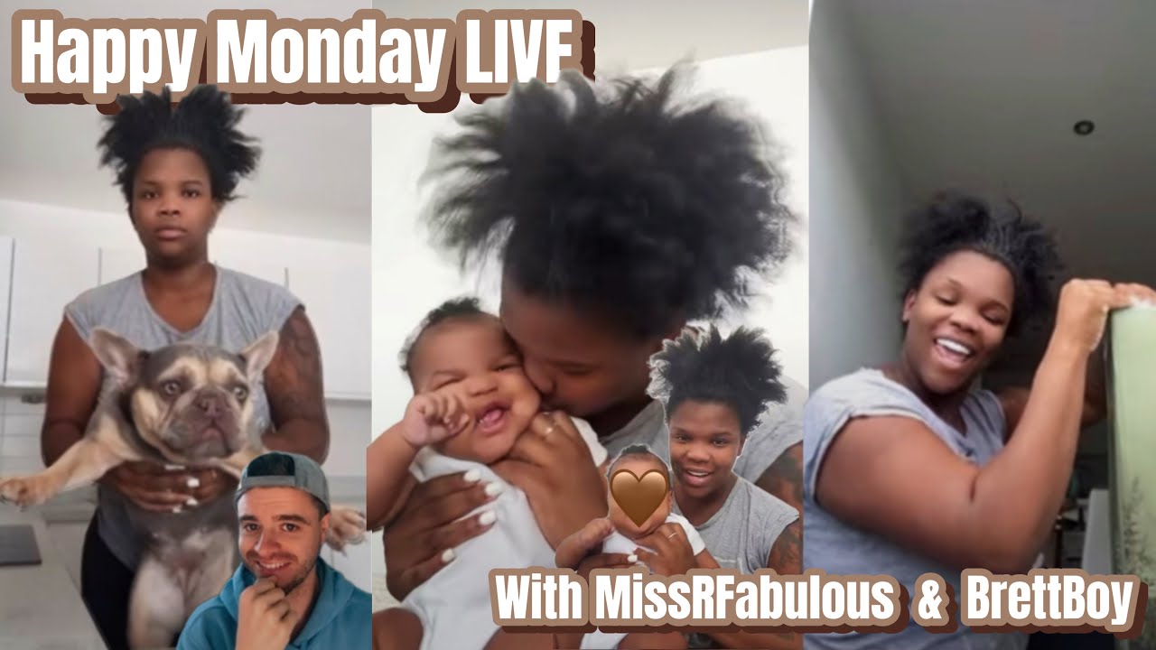 Happy Monday Vibes with Miss R Fabulous on TikTok Live ft. BrettBoy | Dance 💃🏾 Chat 💬 & Laughs