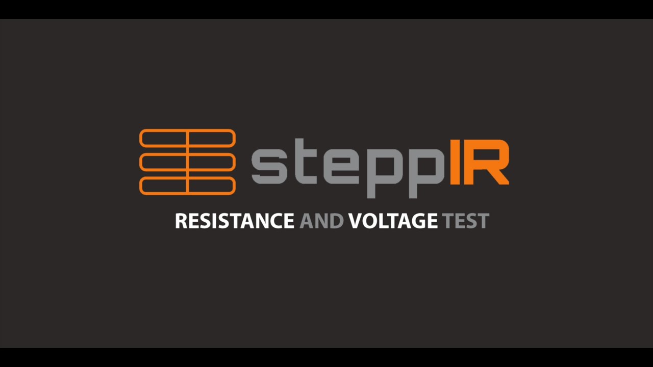 SteppIR Resistance and Voltage Test