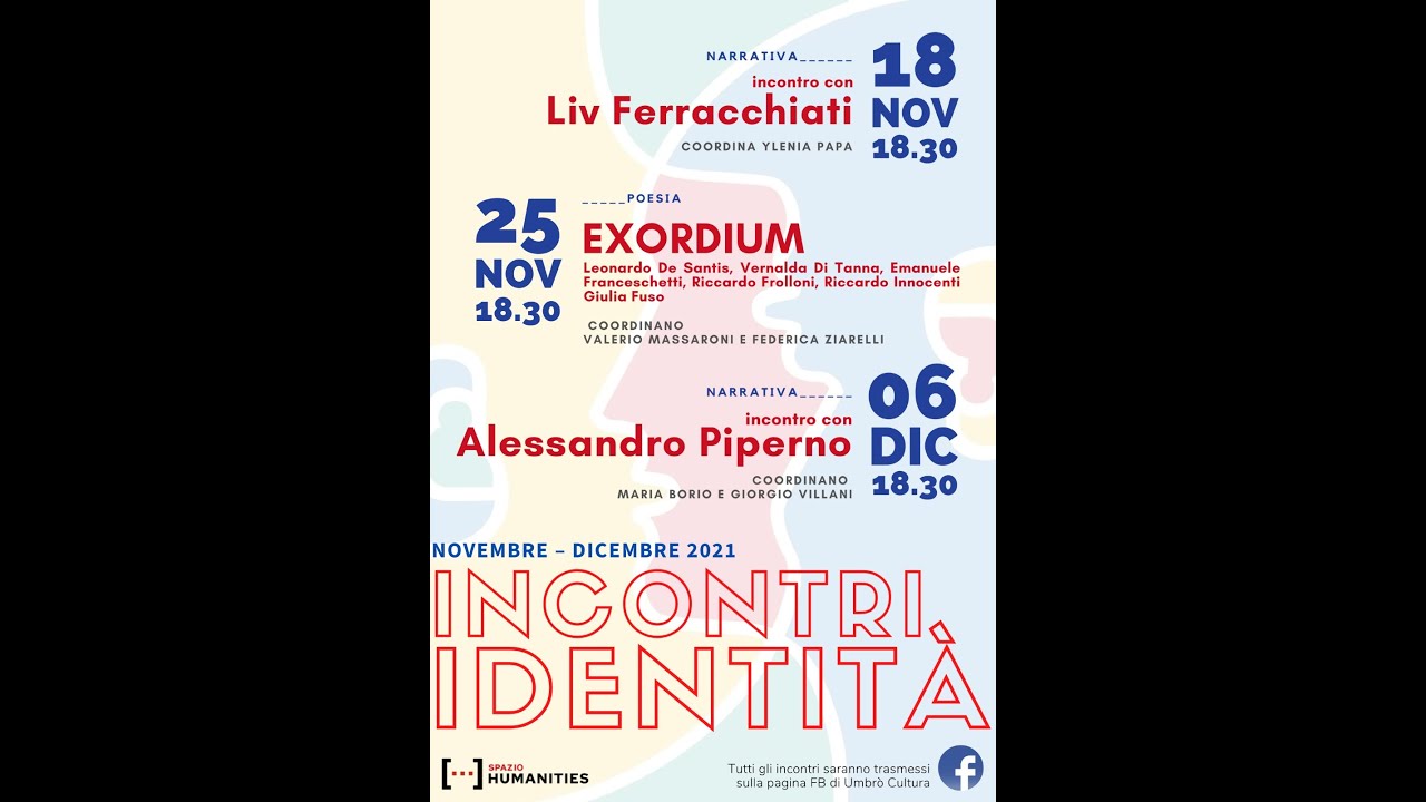 Incontri identità - Liv Ferracchiati