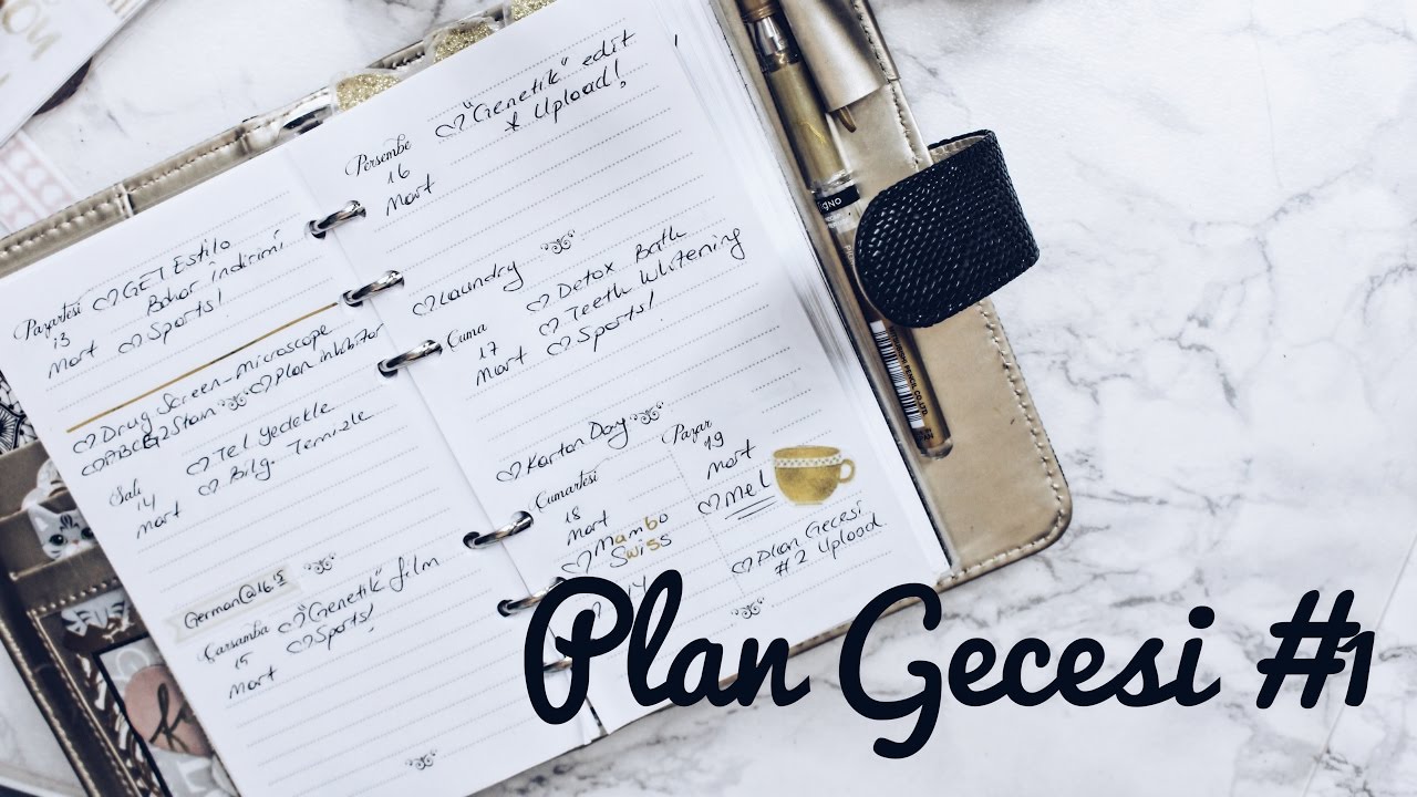 Plan Gecesi #1 | Benimle Planlayın