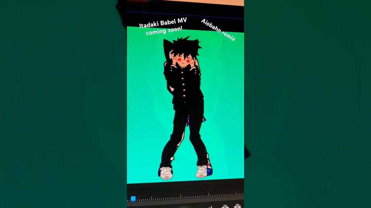 Mob Psycho music video coming you way! (≧&nabla;≦)/ #mp100 #aiobahn #黒金たま