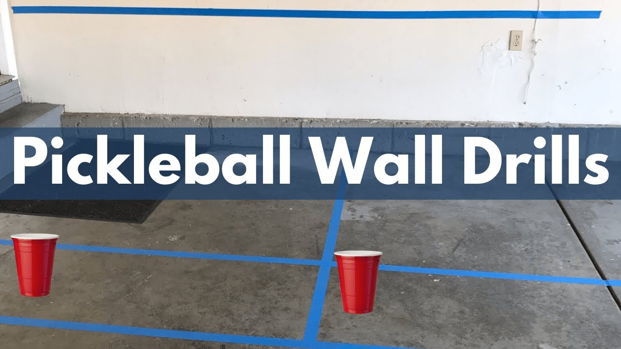 Pickleball Wall Drills