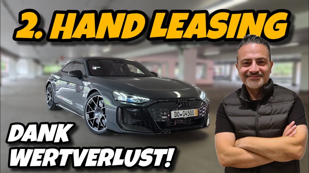 Danke Wertverlust! Audi e-tron GT 2. Hand Leasing zu Top Konditionen. Luxus Elektroauto. #ev 