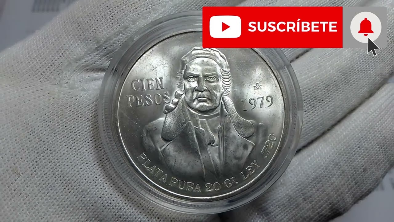 Moneda 100 pesos morelos 1979 la mas escasa de todo la serie cuanto vale | Monedas de plata precio
