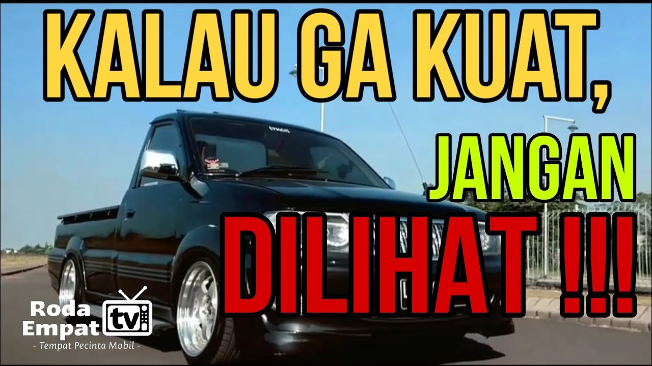 TOYOTA Kijang Krista Bukan Kapsul || Kijang Pick Up Modifikasi Krista