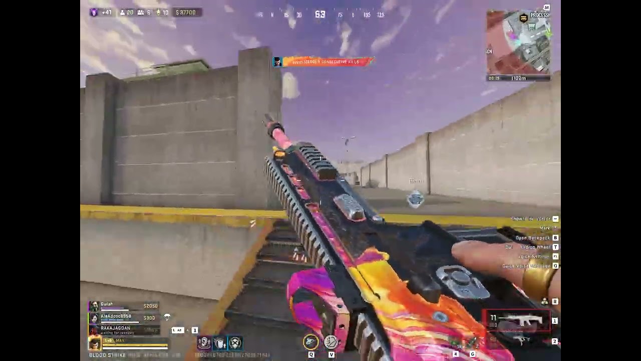 pro player with aim assist