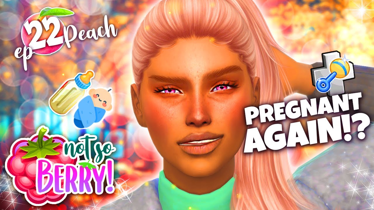 Sooooo another baby is on the way...  Peach #22 (The Sims 4)