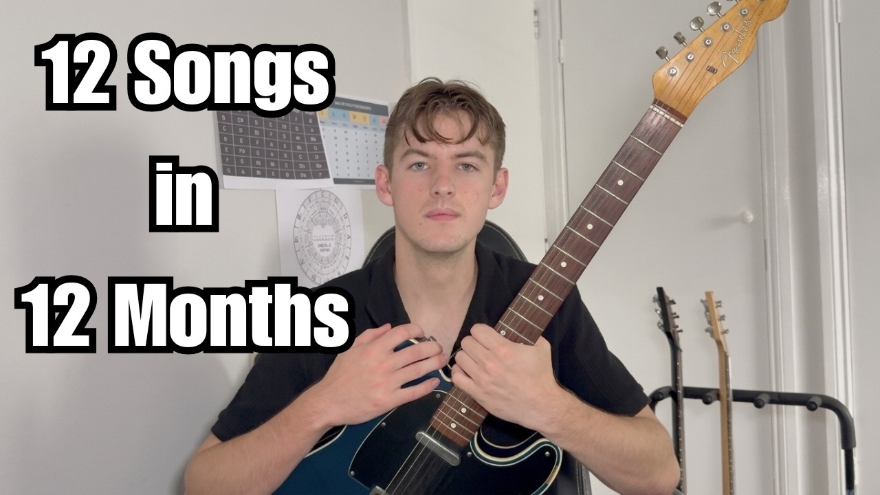 making 12 songs in 12 months