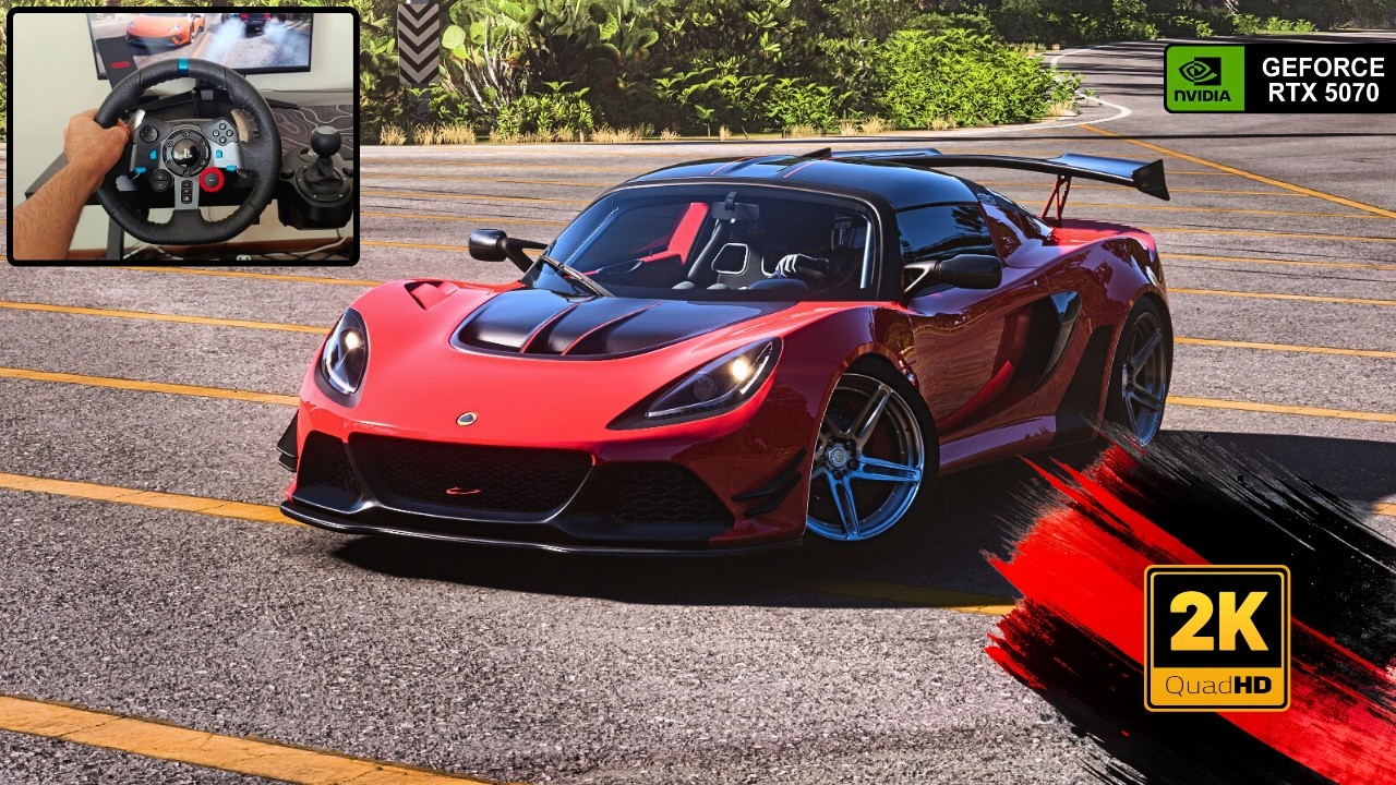 LOTUS EXIGE CUP 430 | Forza Horizon 5 | Logitech G29 Steering Wheel