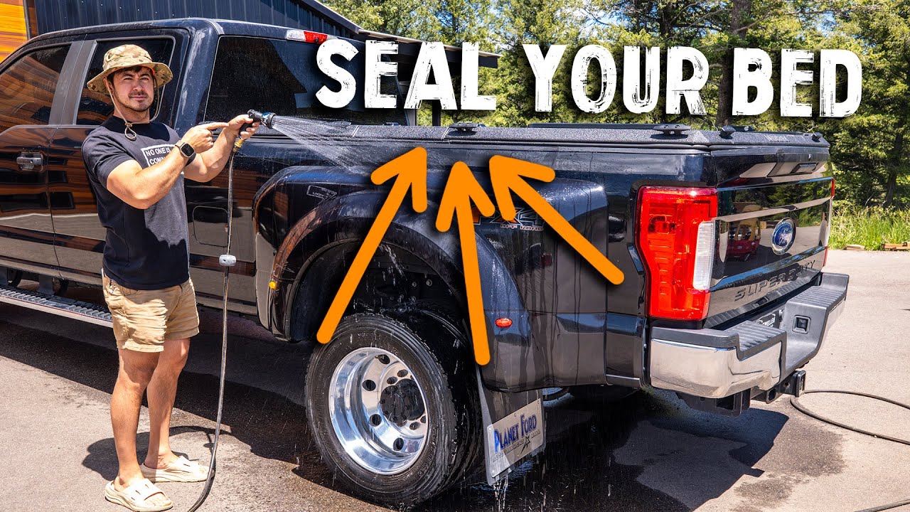 Watch This First! How To Weatherproof Your Bed Before Install - Diamondback / Tonneau / Cap / Camper