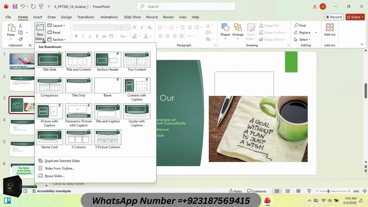 Shelly Cashman PowerPoint 365 | Module 1: SAM Project A  Fairview Management