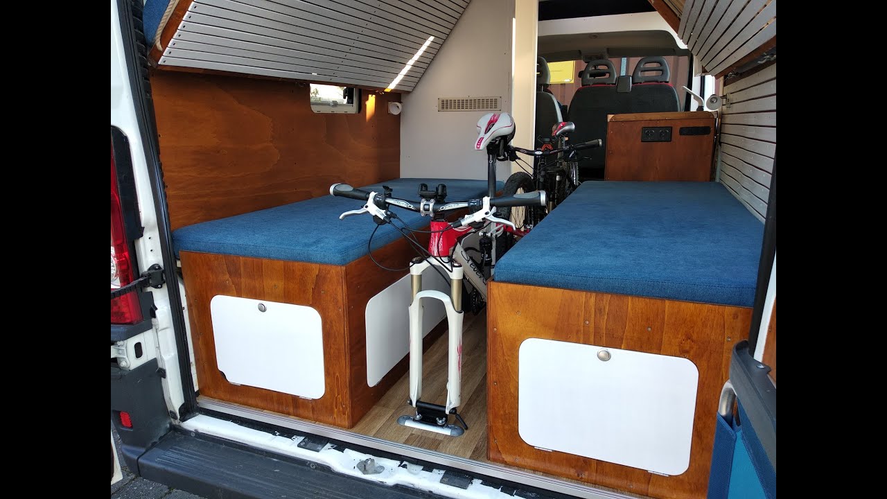 Camper Ausbau Fiat Ducato - Vom Kastenwagen zum CamperVan im maritimen Stil mit 4 Schlafplätzen