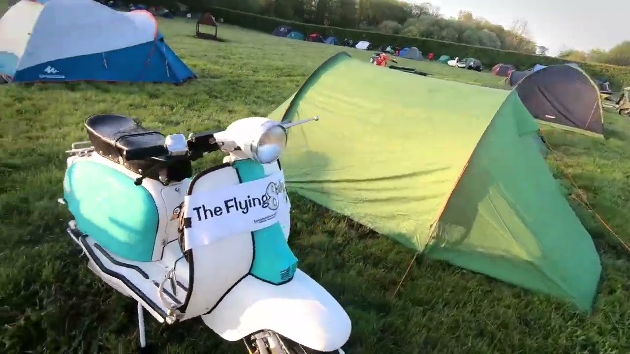 Flying 8 Balls Scooter Rally 2023 with the Small Faces Scooter Club