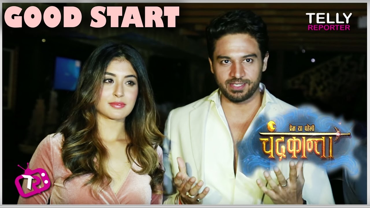 Kritika Kamra & Gaurav Khanna Celebrate Chandrakanta – Prem Ya Paheli's Successful Launch