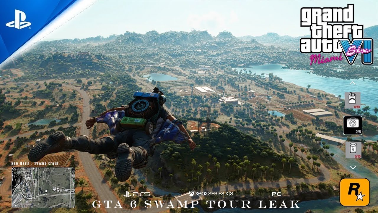“INSANE Parachute Stunt in GTA 6 – You Won’t Believe This Landing!”