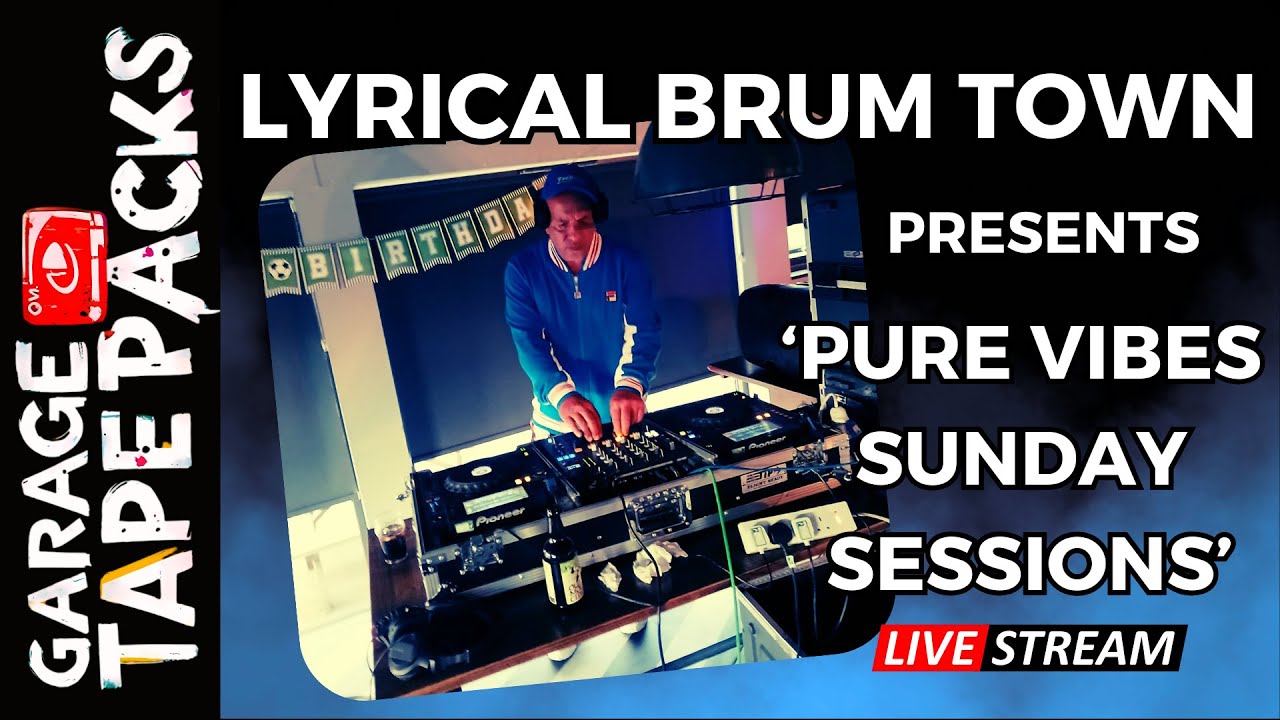 🔴 Lyrical ‘Brum’ Town | Pure Vibes Sunday Sessions | Underground UK Garage (Live DJ Set) | 2026