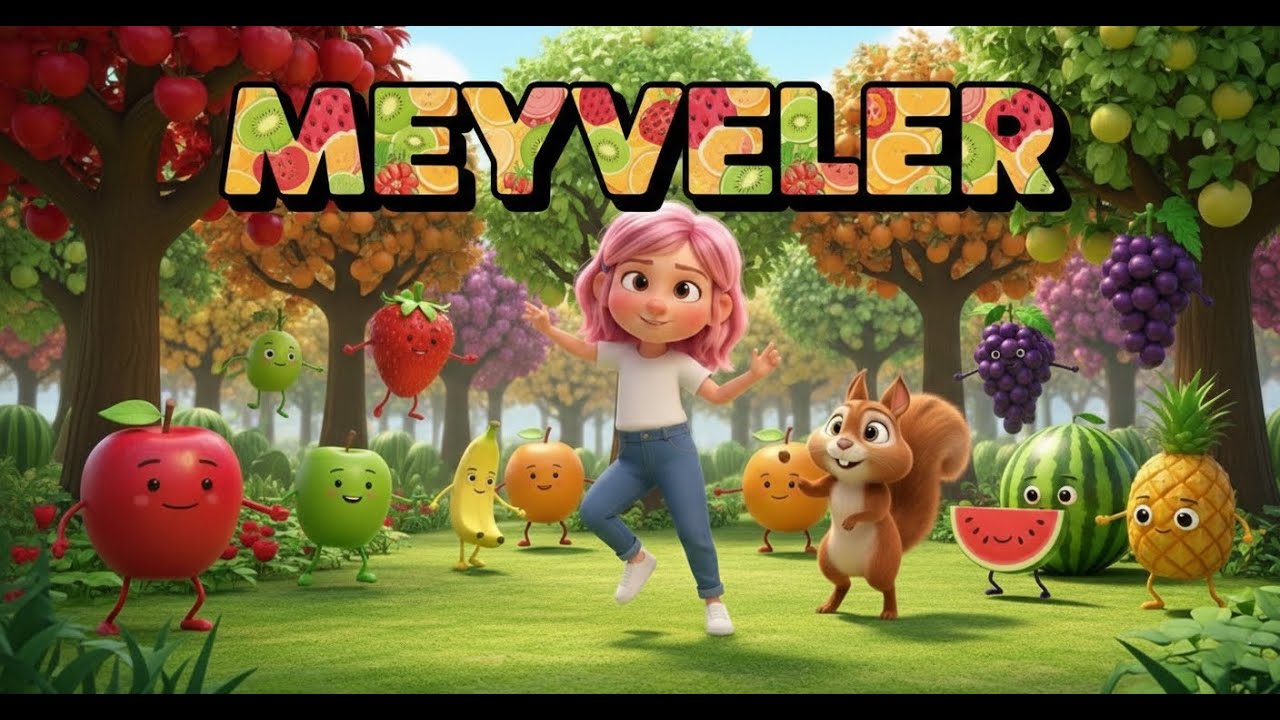 Meyveler | Eğlenceli ve Eğitici Çocuk Şarkısı | Meyveleri Öğreniyorum #eğiticiçocukşarkıları