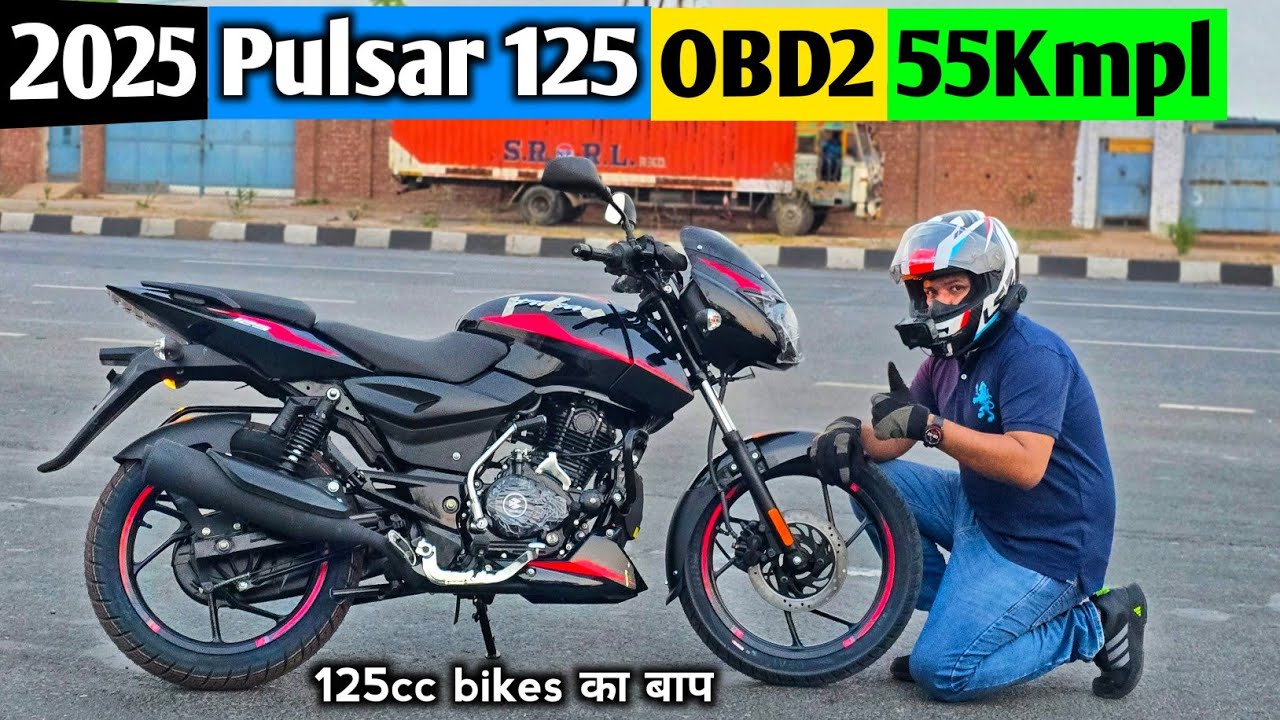2025 Pulsar 125 OBD2 Detailed Ride Review, New Features, Mileage⛽️, Top Speed, On Road Price
