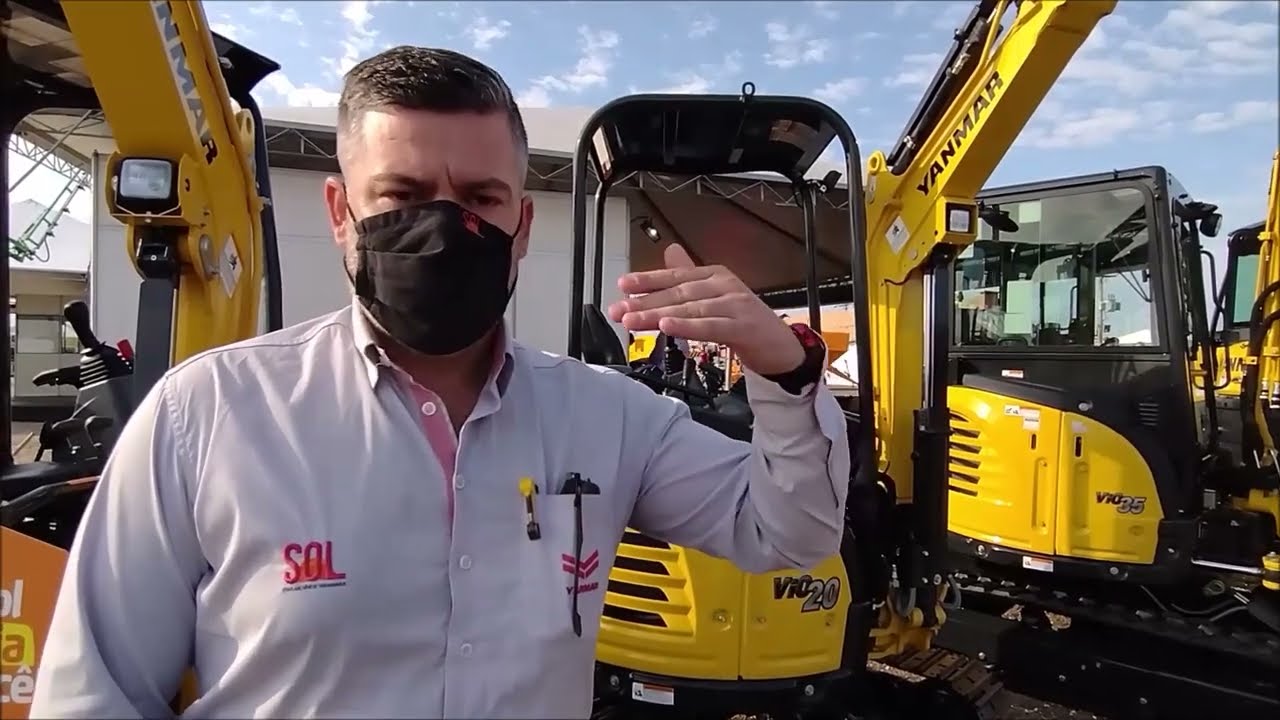 Mini Escavadeira Yanmar VIO20 - Expointer 2021