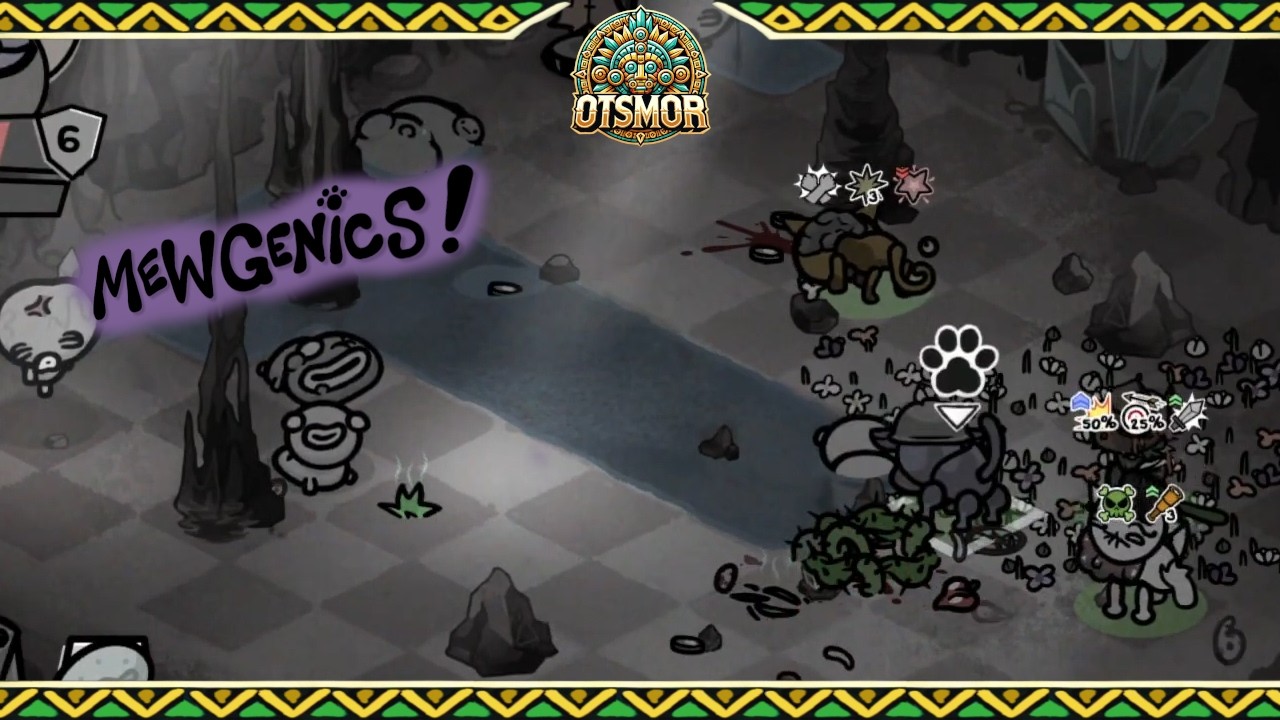 Presentation du jeu sur une run tranquille - Mewgenics (01)