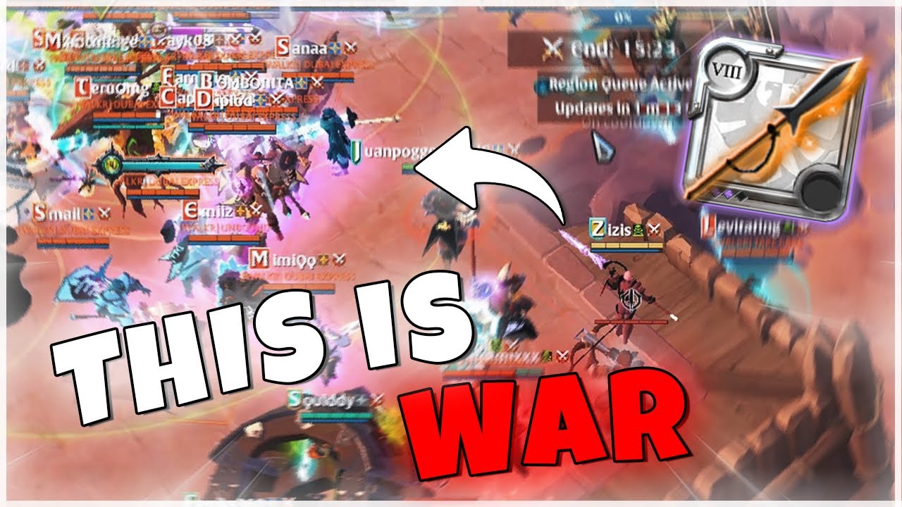 ЭТО ВОЙНА!! | EQMS | Albion Online ZVZ