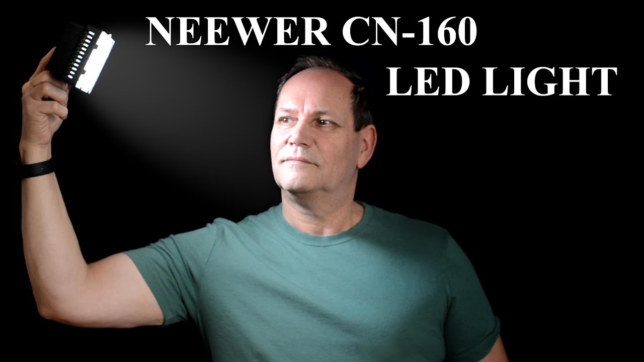 Neewer CN 160 LED light unboxing and review