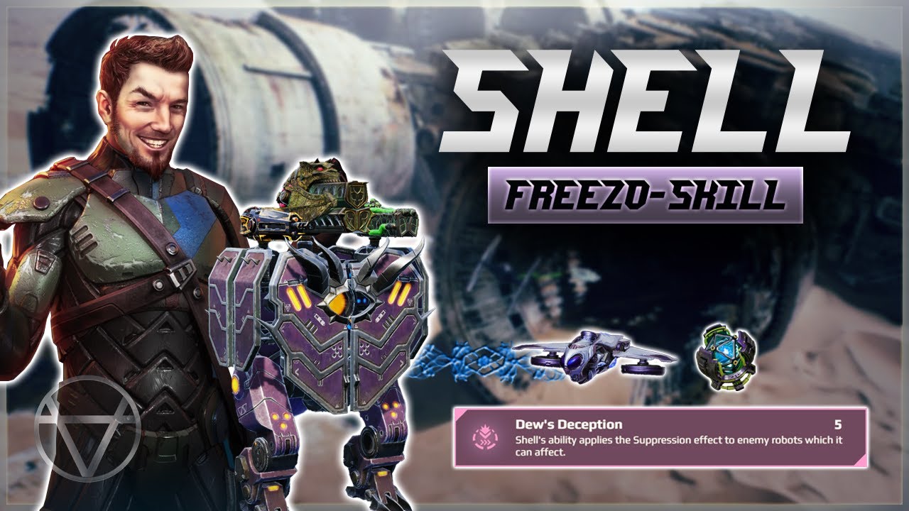 [WR] 🔥 Shredder UE Shell w/ Suppression & FREEZO Drone &ndash; Mk3 Gameplay | War Robots