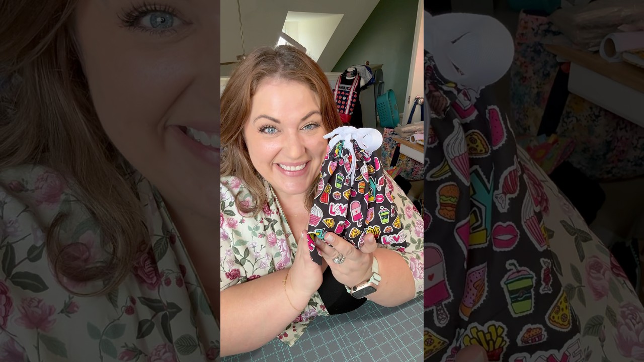 Drawstring Gift Bag DIY!