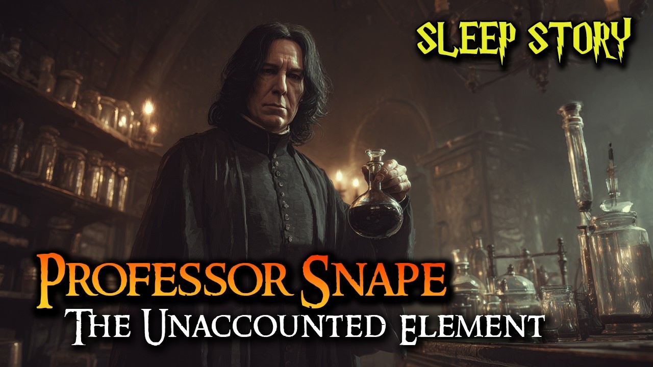 Professor Snape — The Unaccounted Element  |  HOGWARTS AMSR Bedtime Story