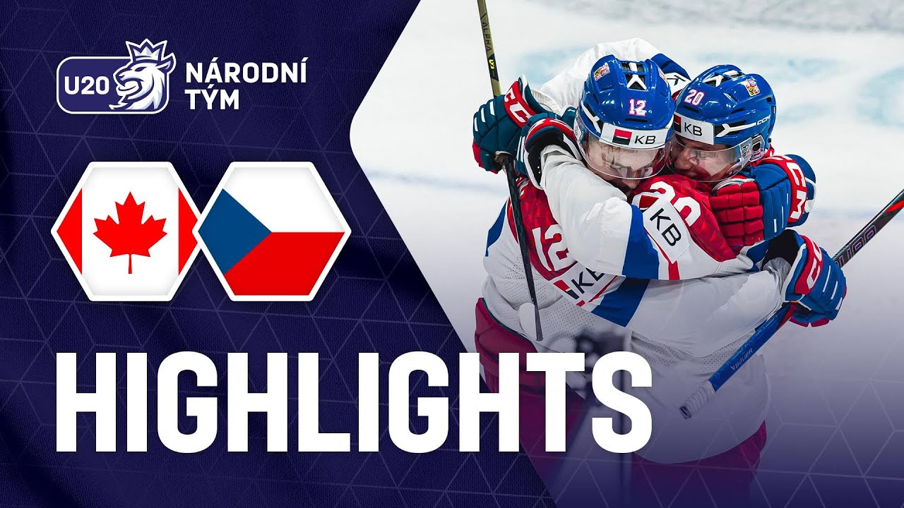 SESTŘIH U20: Kanada - Česko | MSJ - Minneapolis, USA