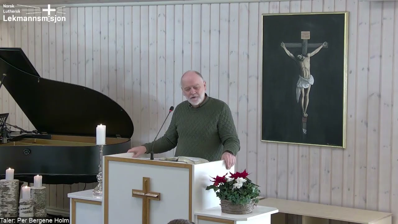 2025.12.31 Per Bergene Holm: Jeg kan ikke leve uten Jesus, kan du det ?