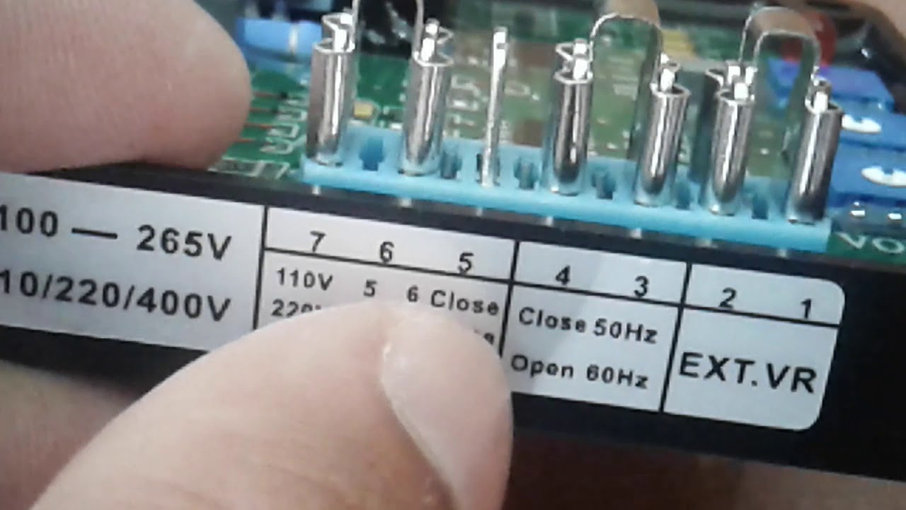 معلومة مهمة قبل تركيب كارت AVR للمولد