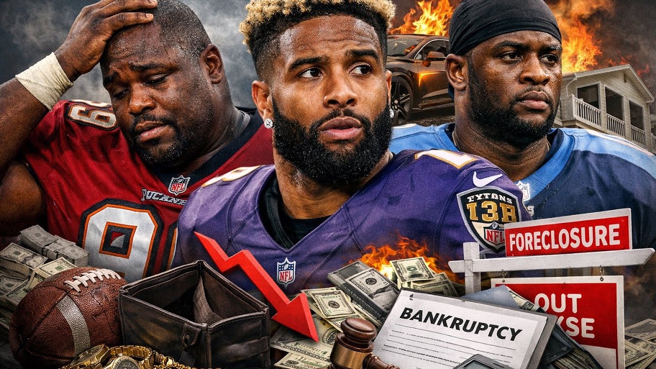 HOW NFL PLAYERS GO BROKE AFTER FOOTBALL