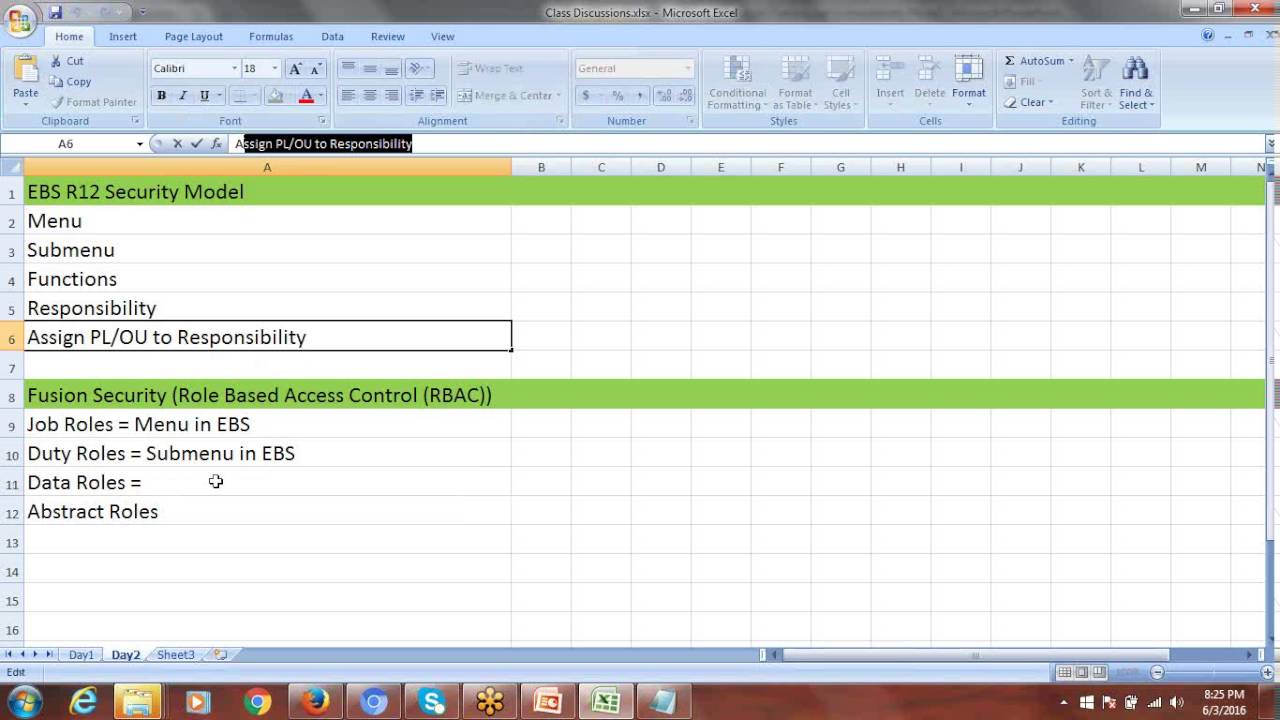 Oracle Fusion/Cloud Financials Training
