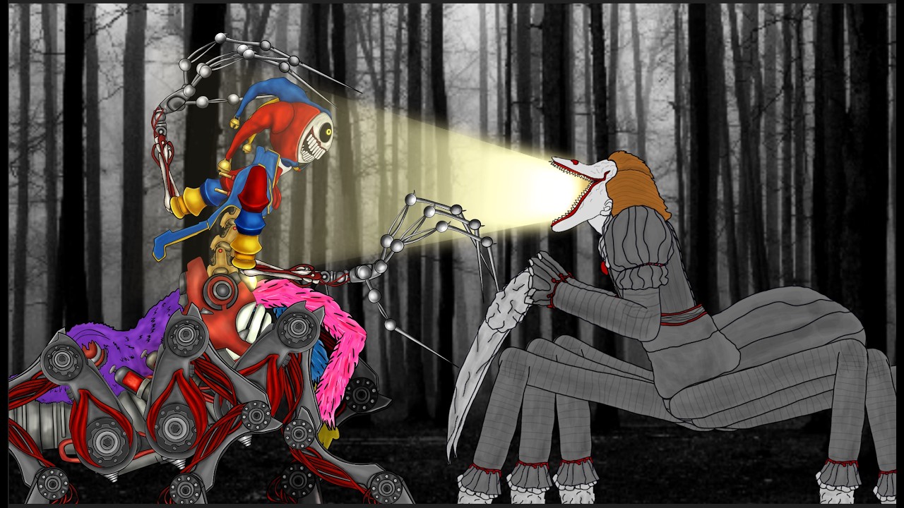 Prototype 1006 vs IT Pennywise. Animation Fan Made.