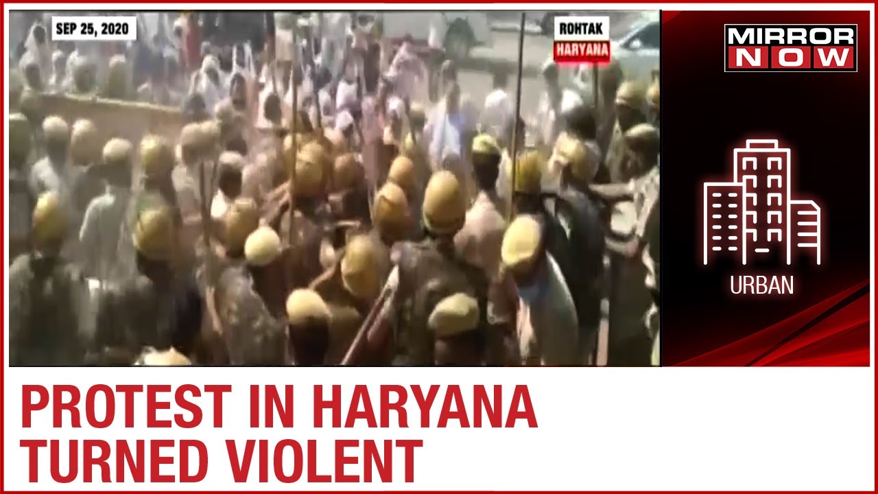 Haryana: Clash breaks out between Police & retrenched PT instructors