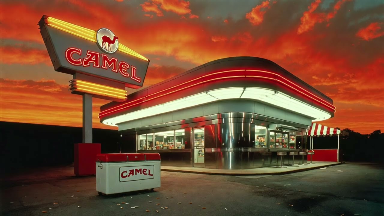 POV: Blue hour in Las Vegas 1986