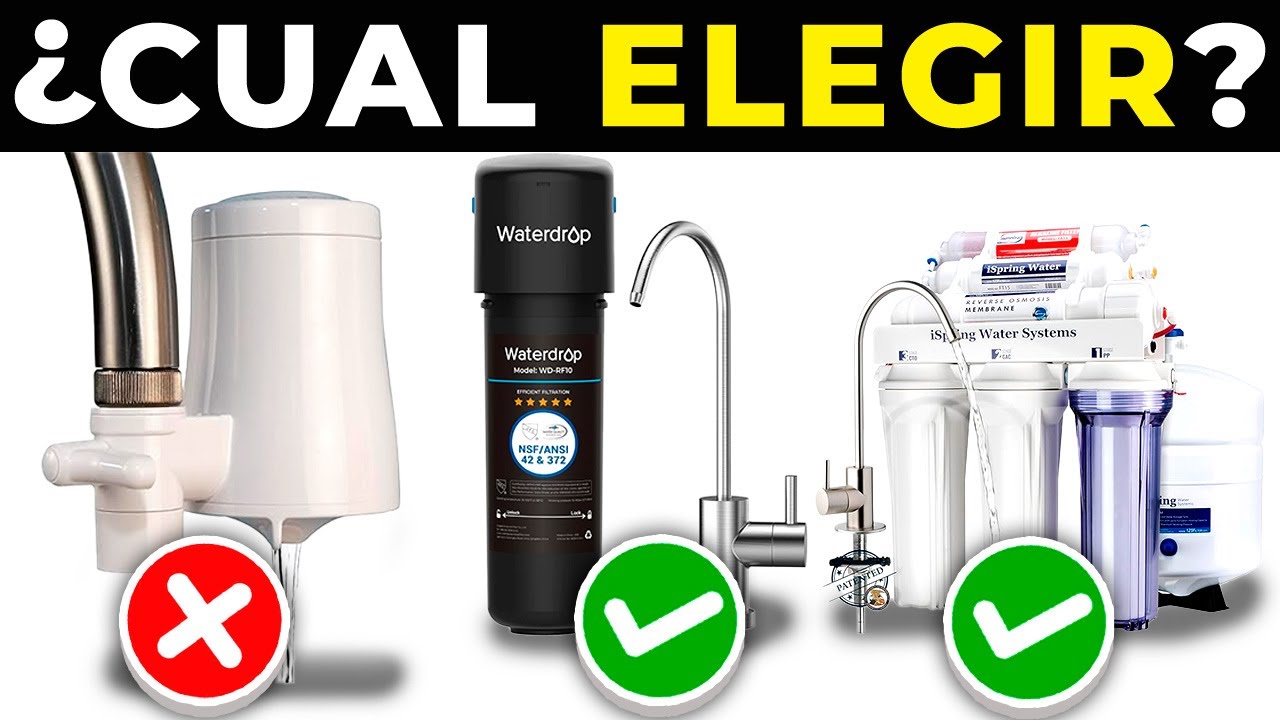 ✅ Los 5 MEJORES FILTROS DE AGUA para Casa 2025 | FILTROS DE AGUA de Alta Calidad en AMAZON