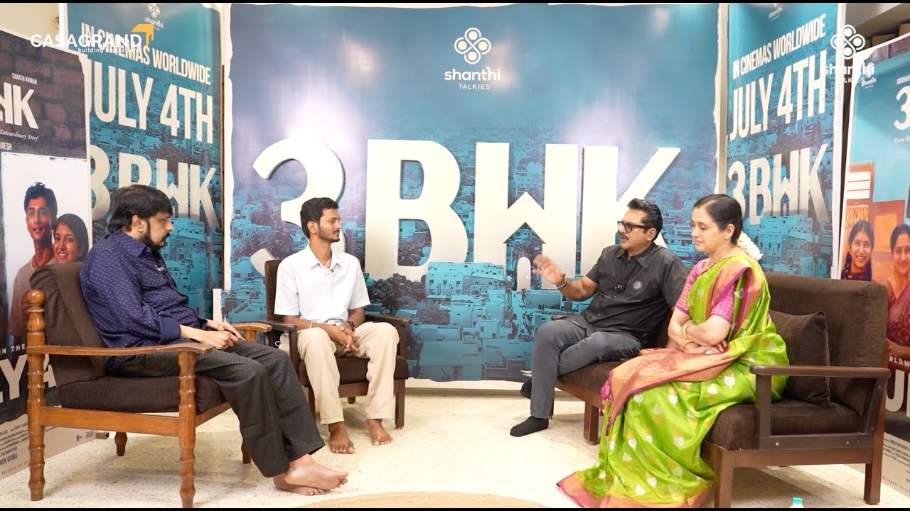 Director Vikraman Interviews Sarathkumar & Devayani for #3BHK!