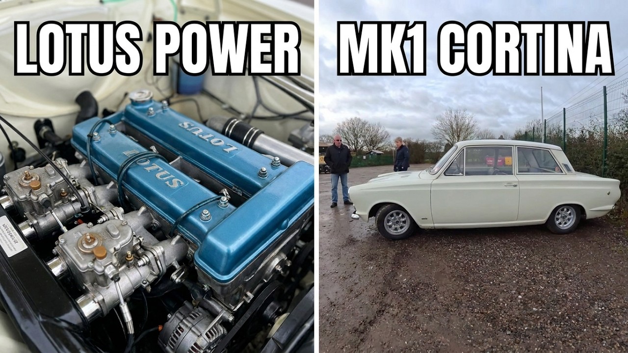 Mk1 Lotus Cortina Ex Police Car #lotuscortina #lotus #ford # #classiccar #policecar #restoration