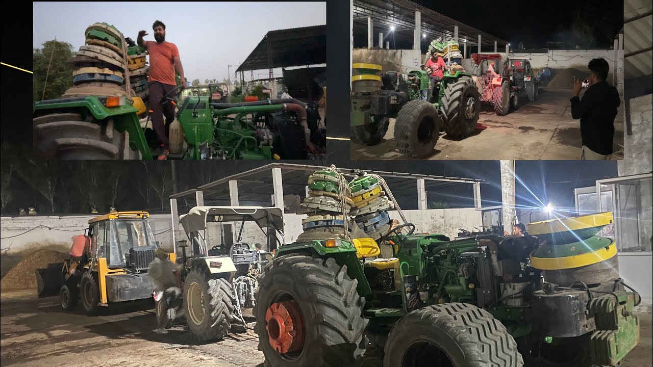 5210 jd दुनिया का सबसे भारी ट्रैक्टर 50 एचपी मा 🥵जेसीबी के साथ भी किया तोचन 150 क्वांट सा बी ऊपर