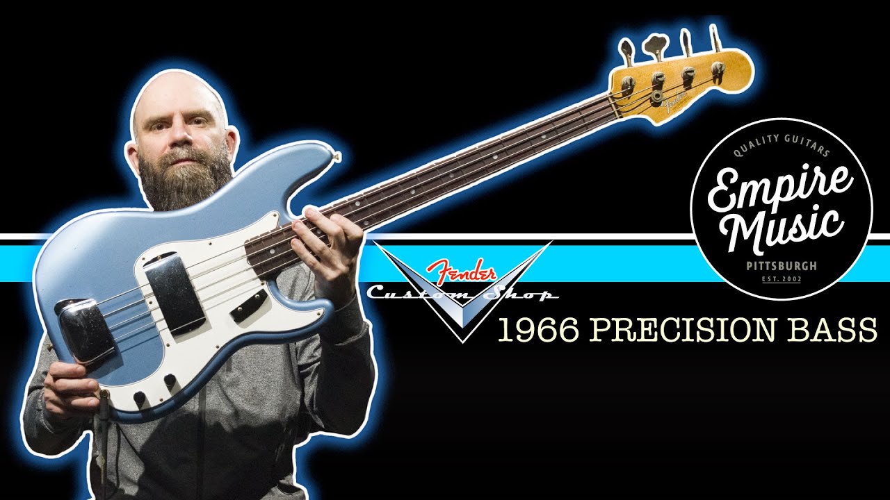 Fender Custom Shop 1966 Precision Bass - EMPIRE MUSIC